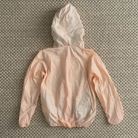 Tia Cibani Coral Pink Windbreaker Jacket with matching bag size 5/6 year - Picture 6 of 8